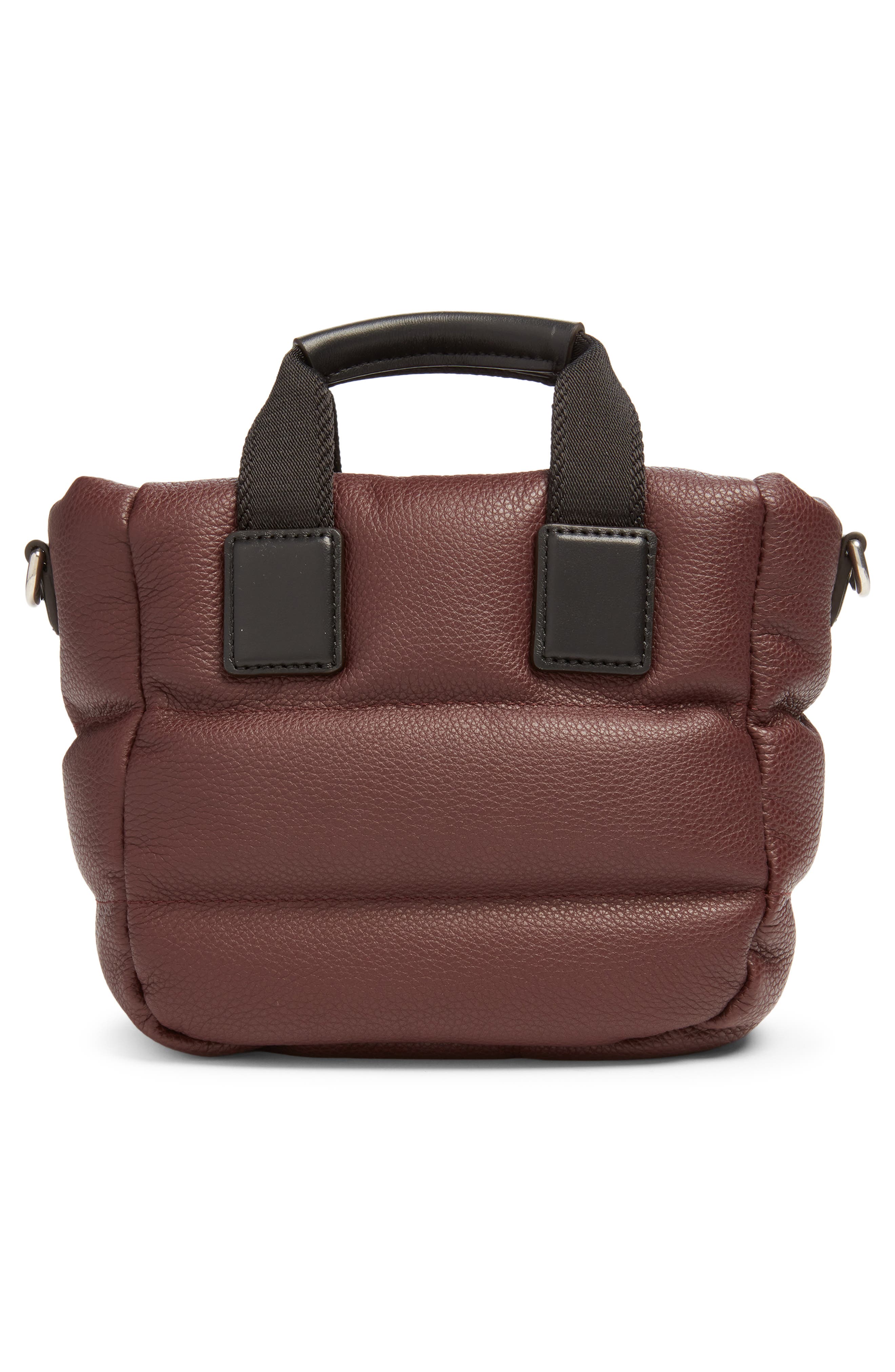 Moncler Micro Caradoc Puffer Tote, Alternate, color, Port Royale