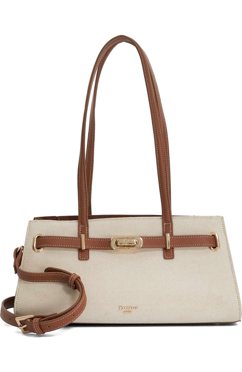 Dune London Depend Shoulder Bag, Main, color, Natural