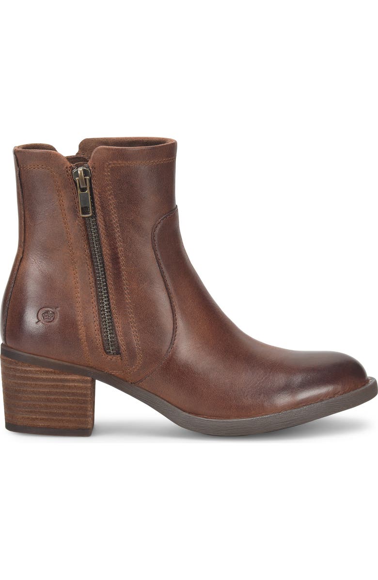 Børn Rigby Bootie, Alternate, color, Brown Leather