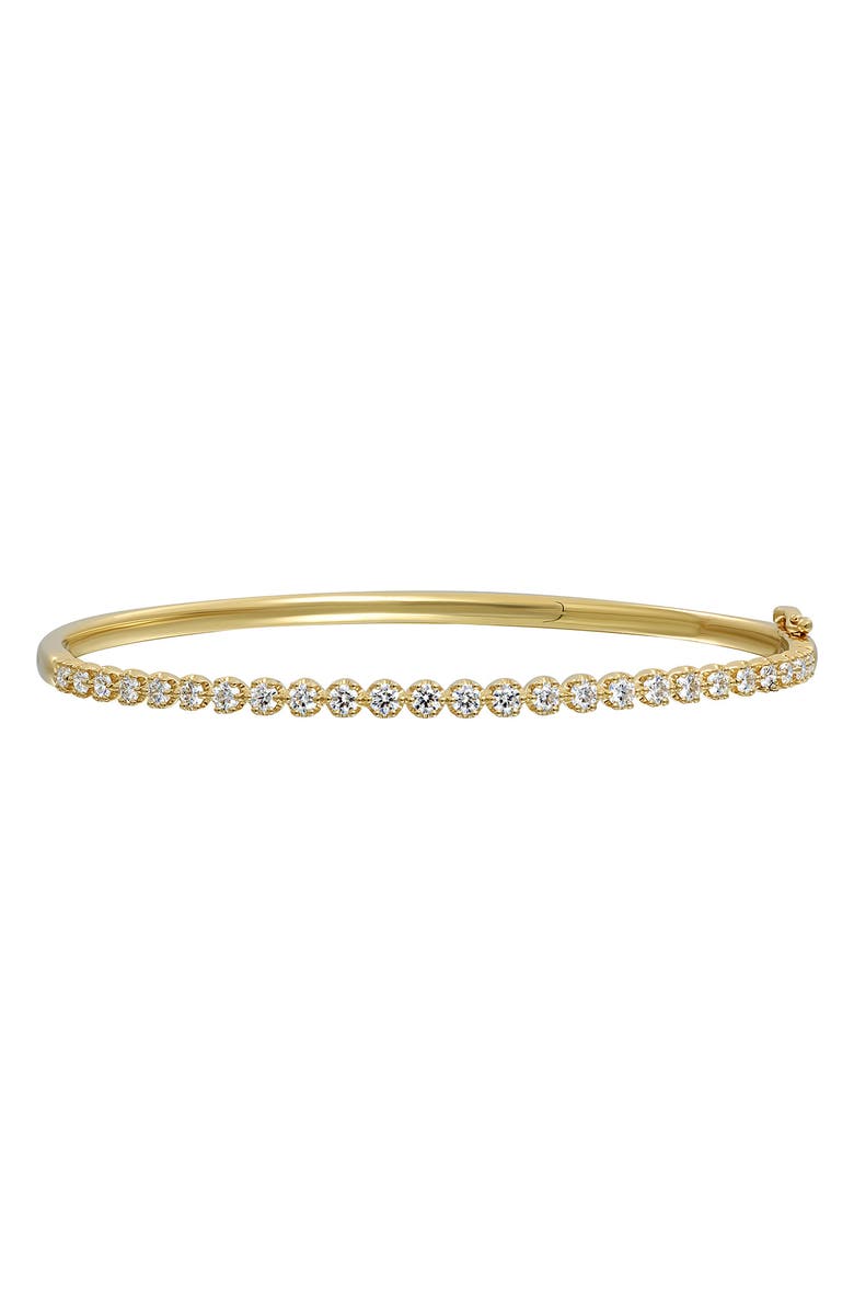 Bony Levy Audrey Diamond Bangle, Main, color, 18K Yellow Gold