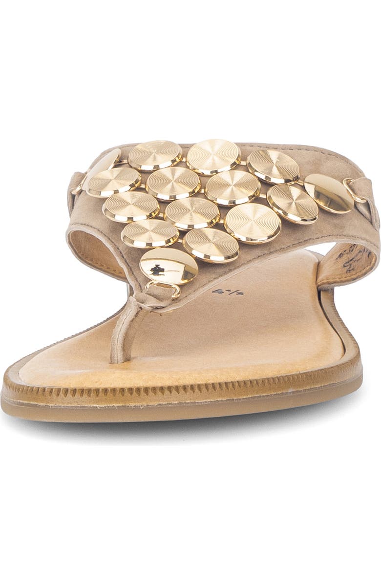 Gabor Studded Sandal, Alternate, color, Sand