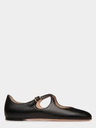 Bally rina Flat In Lamb Nappa Leather Lined with Goat Leather