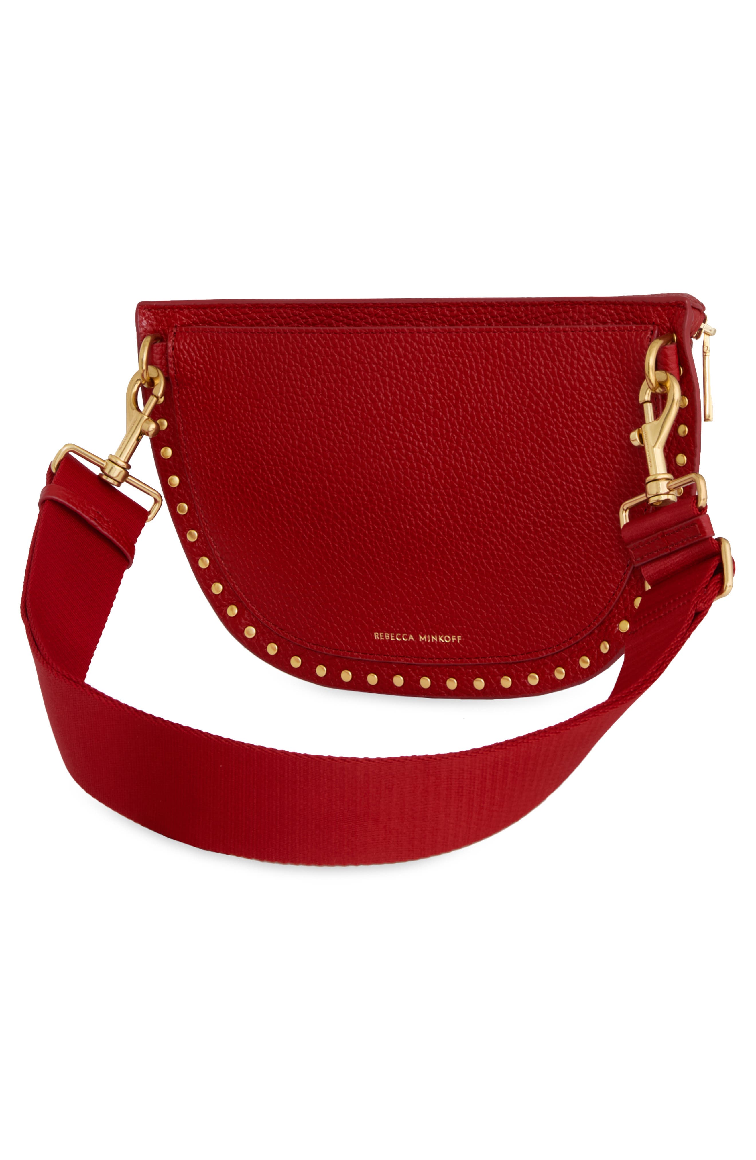 Rebecca Minkoff Darren Leather Sling Bag, Alternate, color, Siren