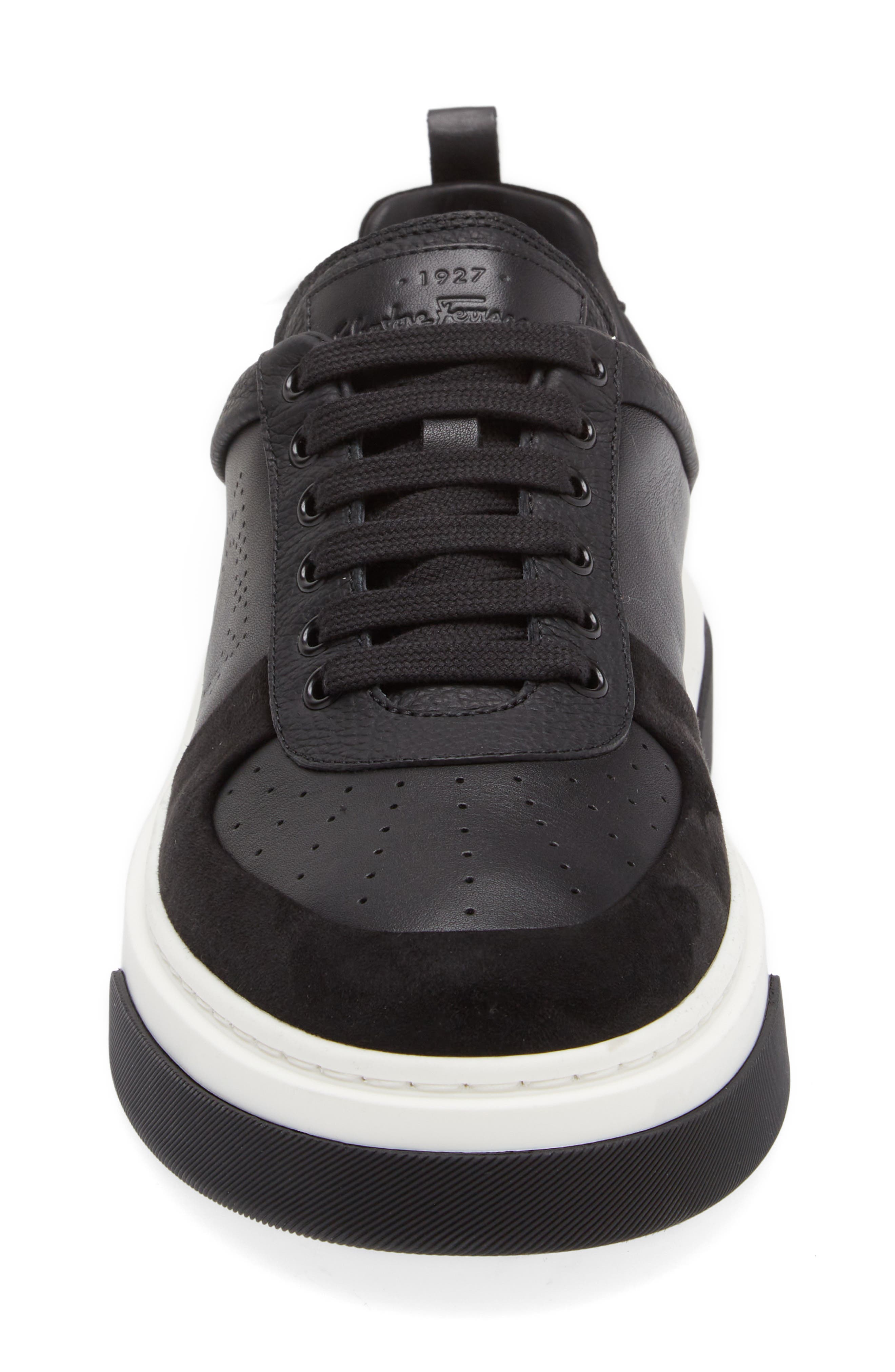 Cassina Gancio Low Top Sneaker, Alternate, color, NERO NERO NERO