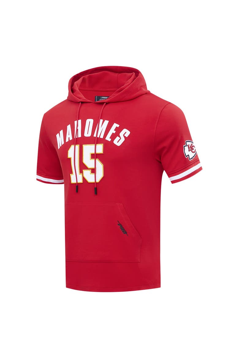 Men's Pro Standard Patrick Mahomes Red Kansas City Chiefs Player Name & Number Hoodie T-Shirt, Alternate, color, Red
