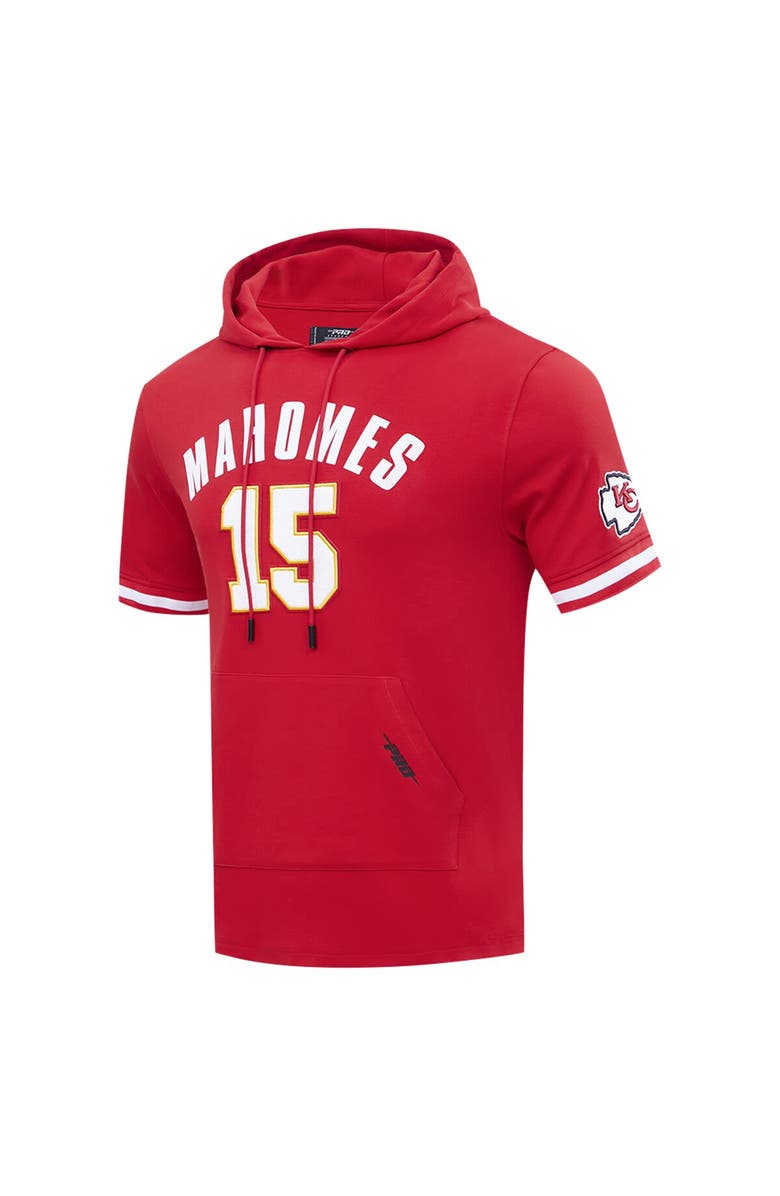 PRO STANDARD Men's Pro Standard Patrick Mahomes Red Kansas City Chiefs Player Name & Number Hoodie T-Shirt, Alternate, color, Red