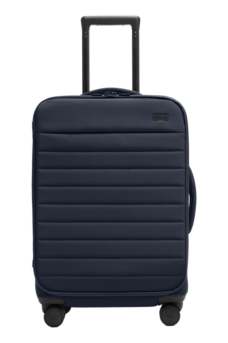 The Softside Bigger Carry-On Suitcase, Main, color, NAVY BLUE
