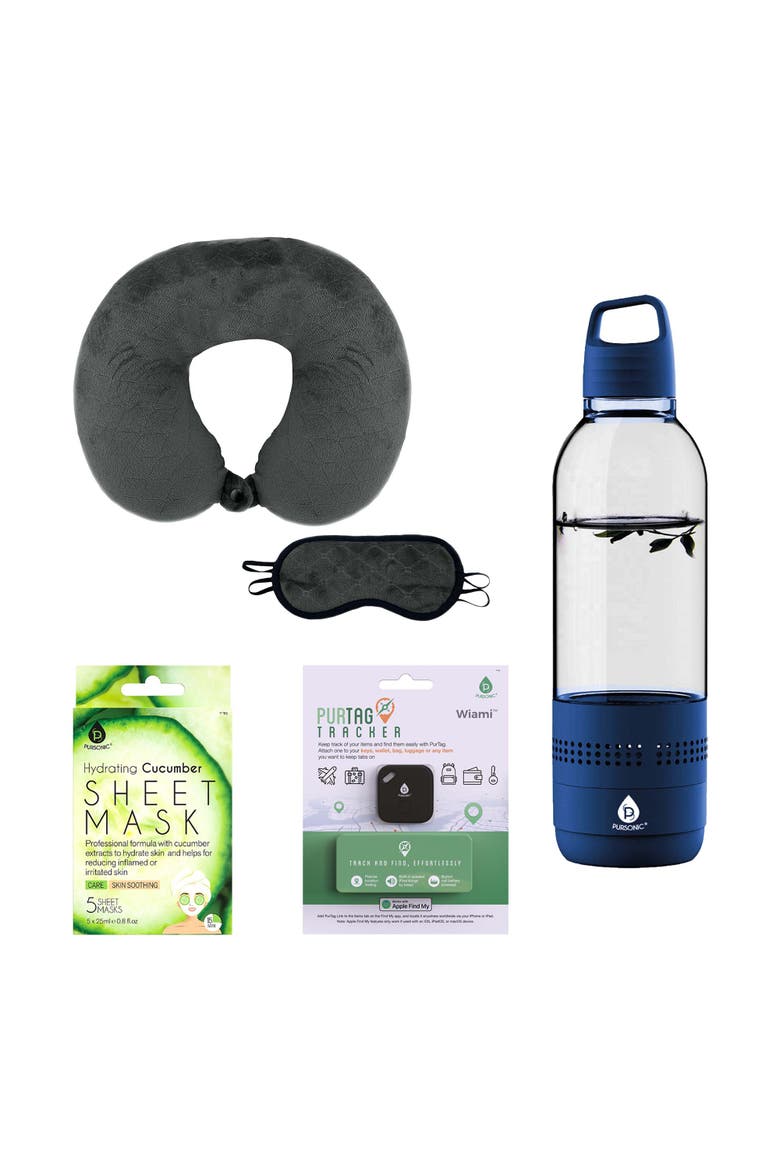 Travel Hydration, Relaxation & Skincare Set, Main, color, Multicolor