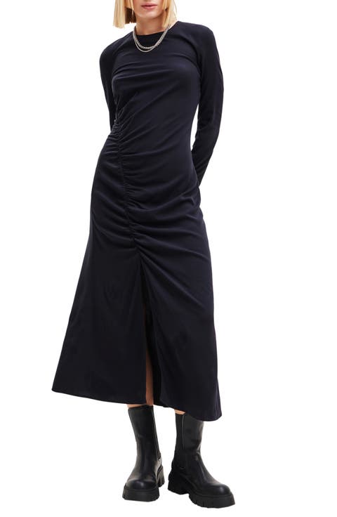 Samantha Long Sleeve Ruched Dress