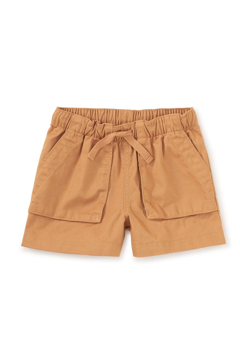 Woven Camp Shorts, Main, color, Balsa Wood