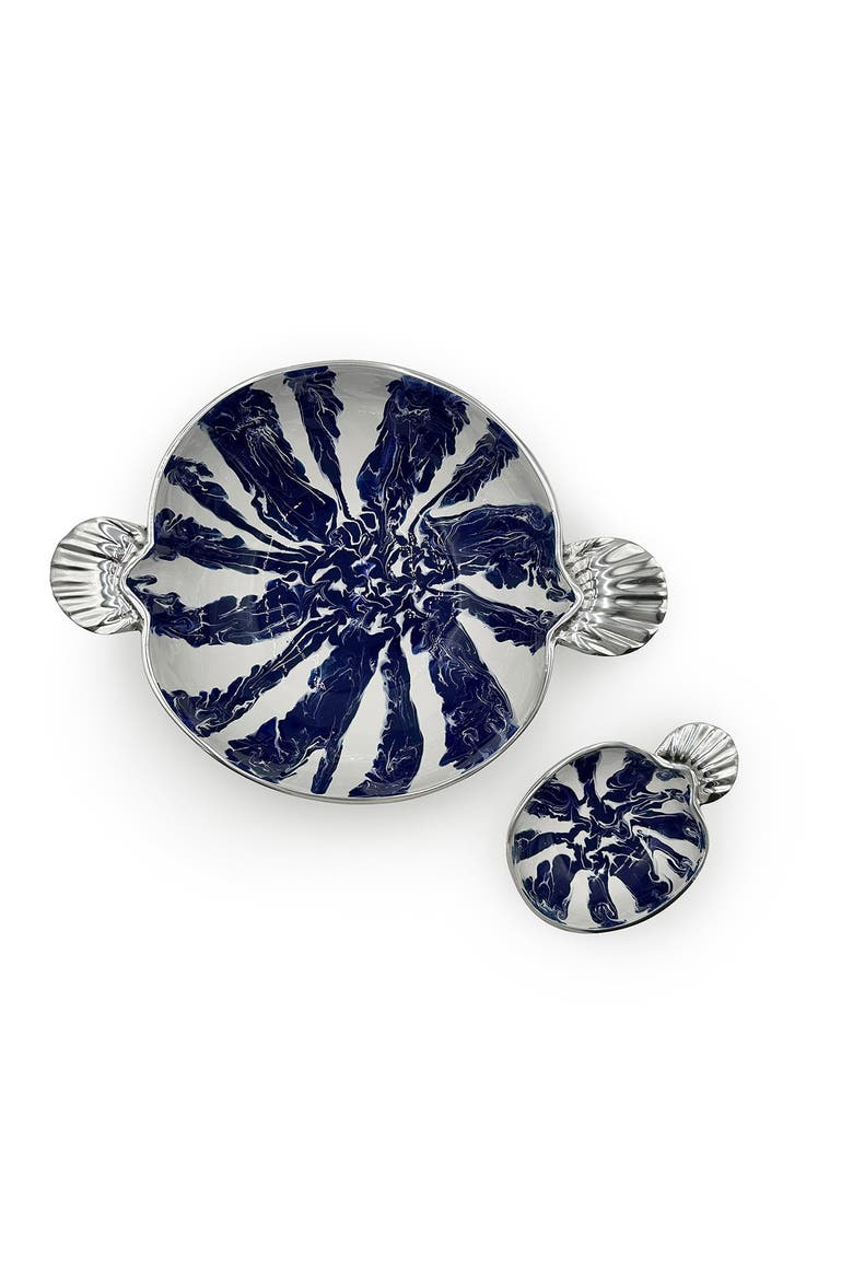 LA MAR Salad Bowl, Alternate, color, Blue