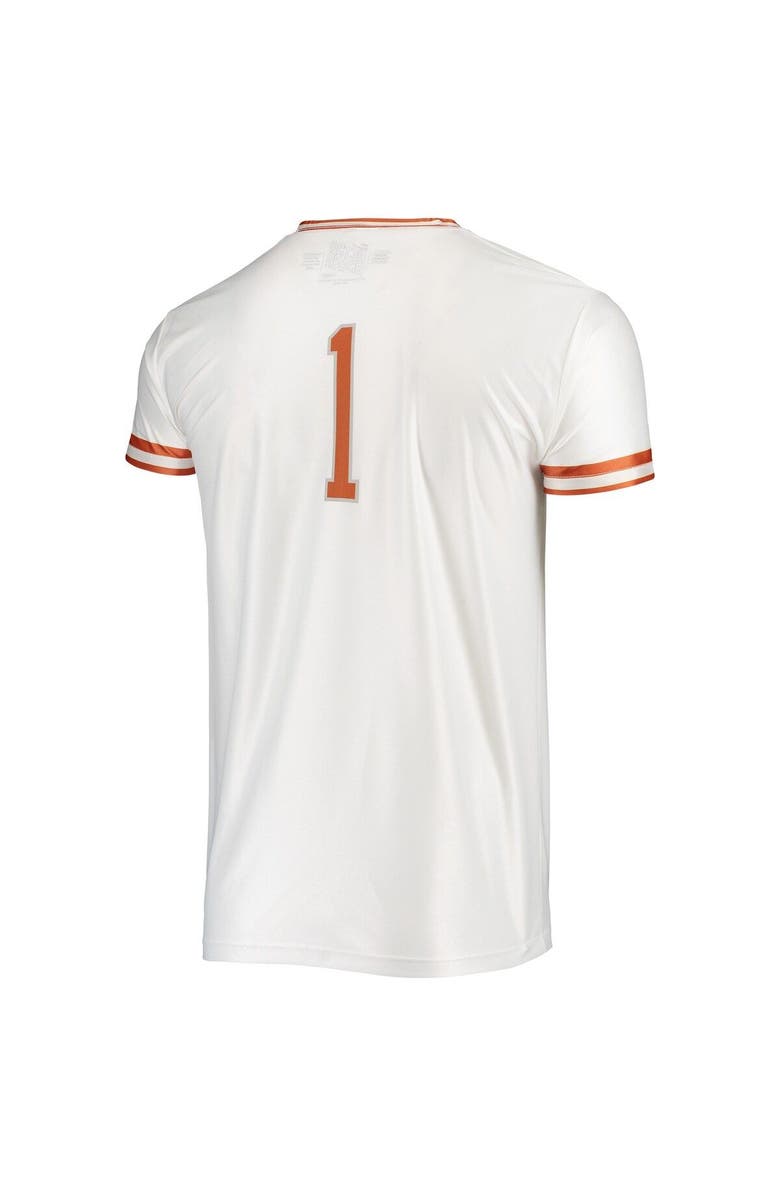 Retro Brand Men's Original Retro Brand White Texas Longhorns Basketball Jersey, Alternate, color, White