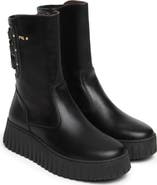 NeroGiardini Sport Wedge Leather Boot