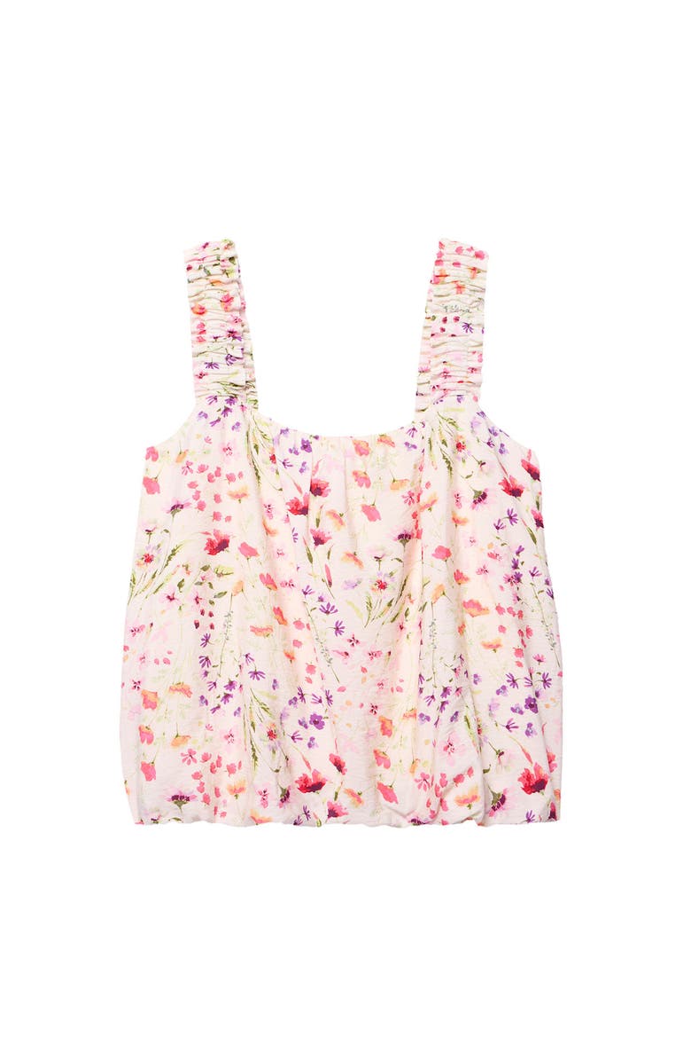 MINT VELVET Print Bubble Hem Top, Alternate, color, Pink