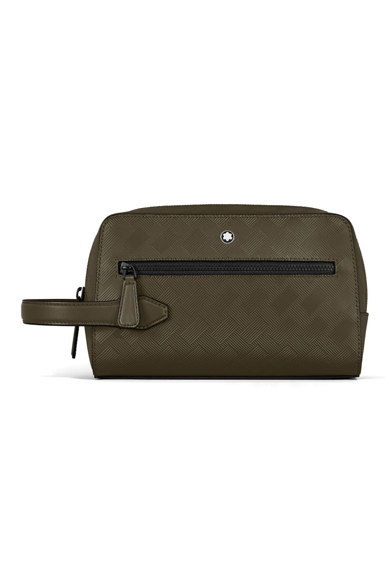 Extreme 3.0 Leather Washbag, Main, color, KHAKI