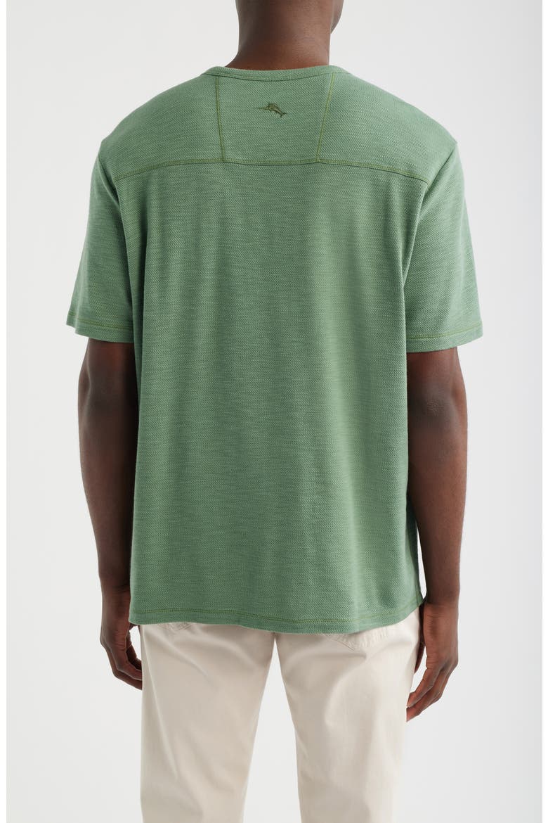Sand Wave Slub Cotton Blend T-Shirt, Alternate, color, NATURAL MINT