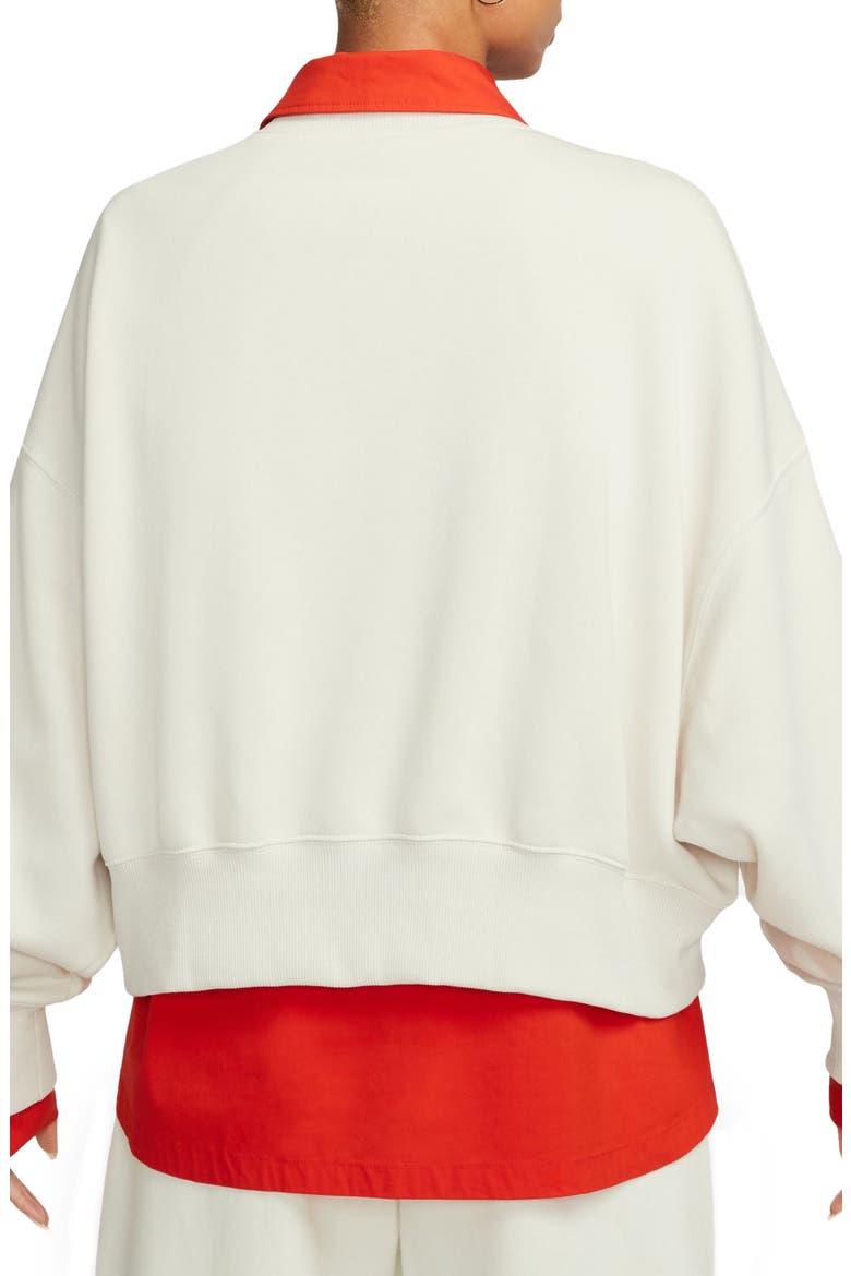 Phoenix Fleece City Oversized Cotton Blend Sweatshirt, Alternate, color, PHANTOM