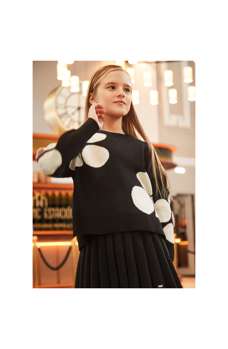 Mayoral Floral Sweater, Alternate, color,