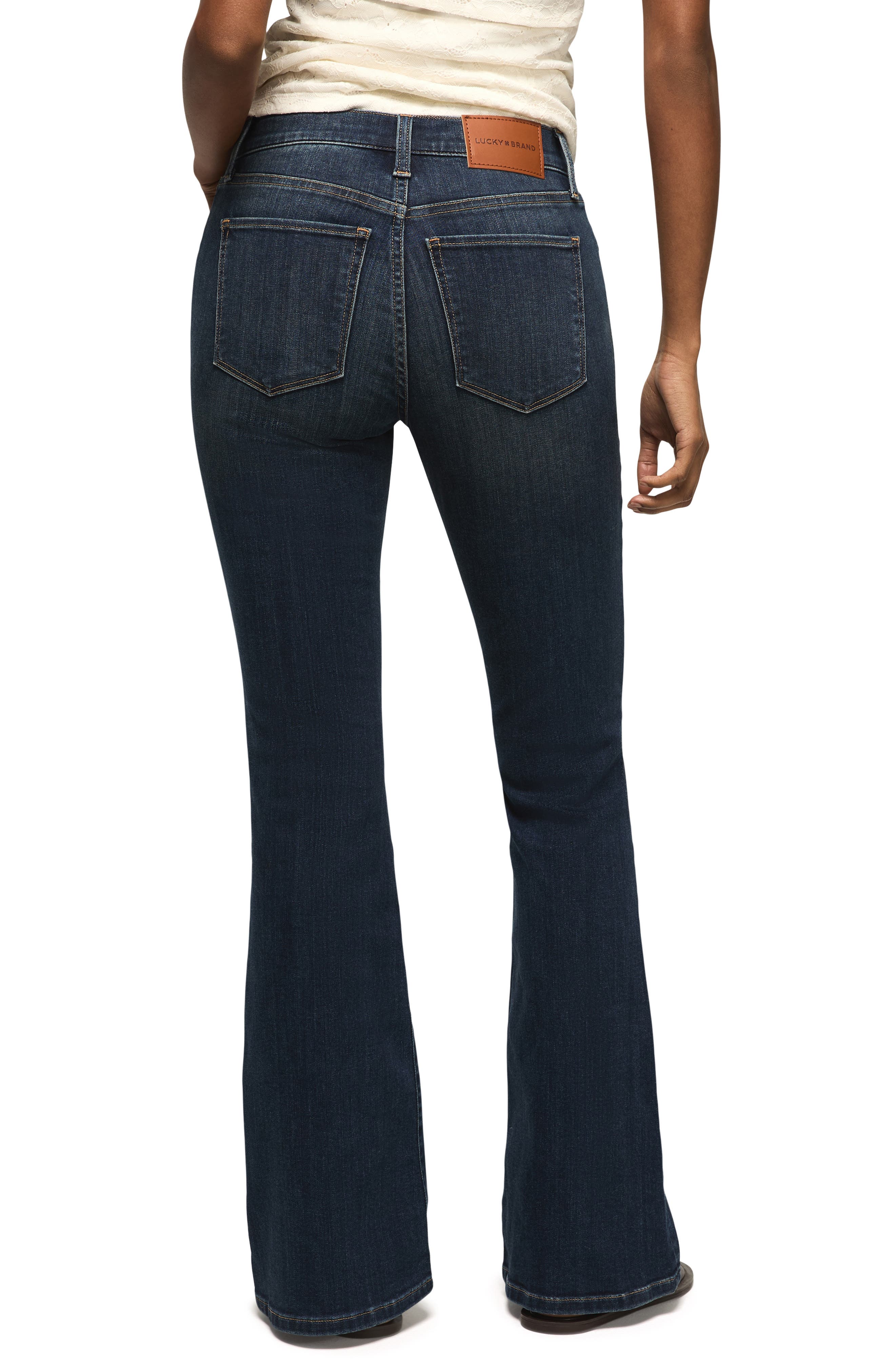 Stevie Flare Stretch Denim Jeans - image 2