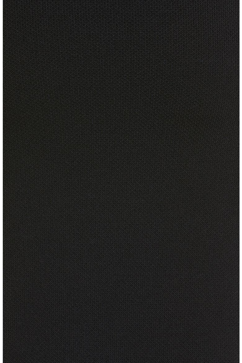 Crochet Trim Jersey Tank Dress, Alternate, color, BLACK/ ECRU