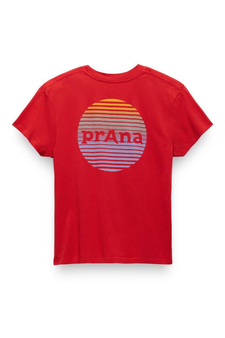 Everyday Sundown Graphic T-shirt, Alternate, color, PIKES RED