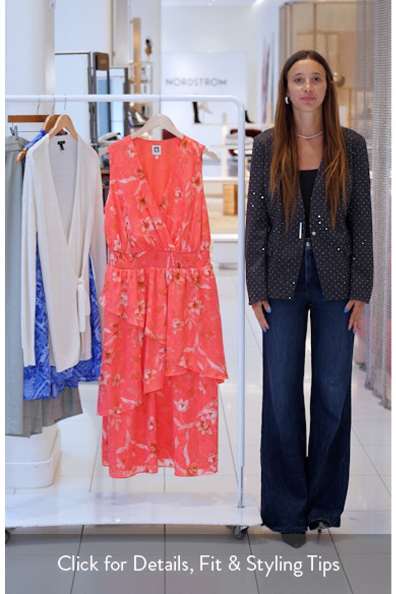 Tiered Ruffle Midi Dress video