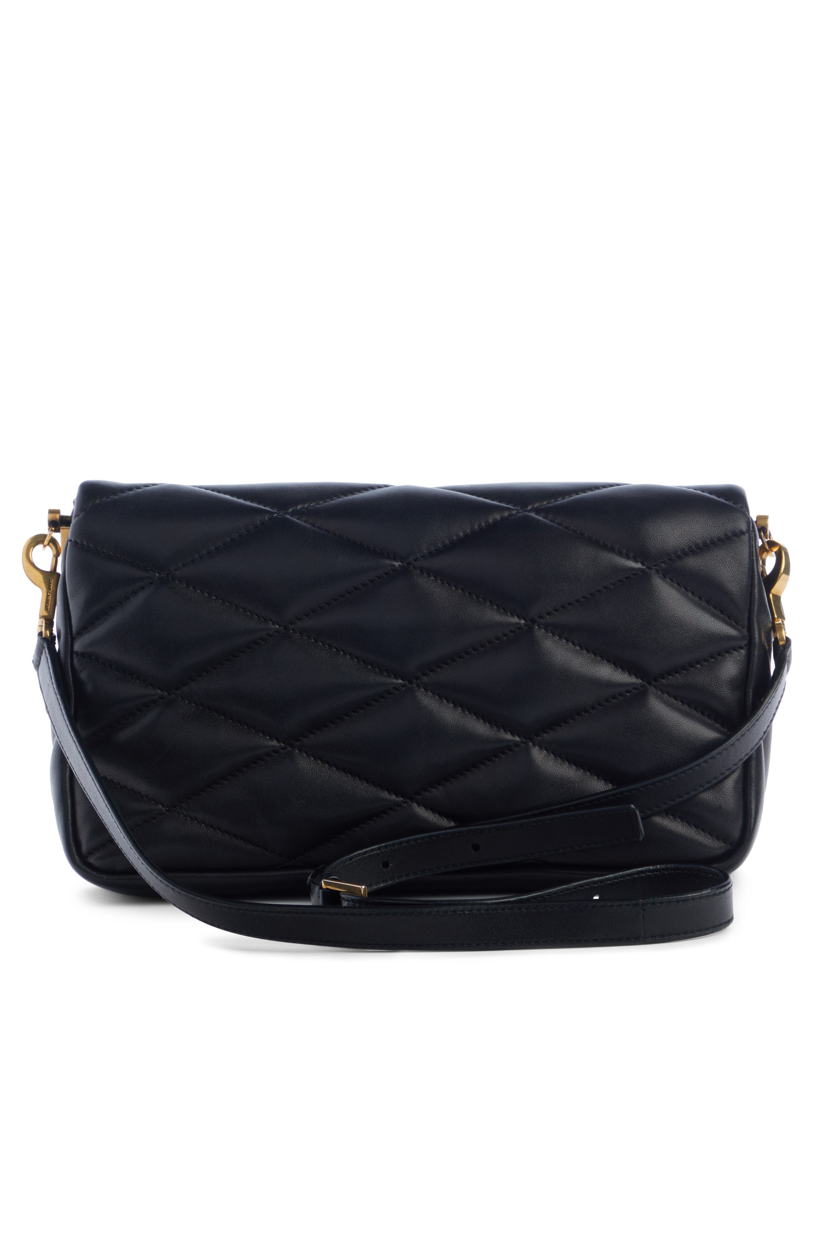 Saint Laurent Cerneria Quilted Leather Shoulder Bag, Alternate, color, 