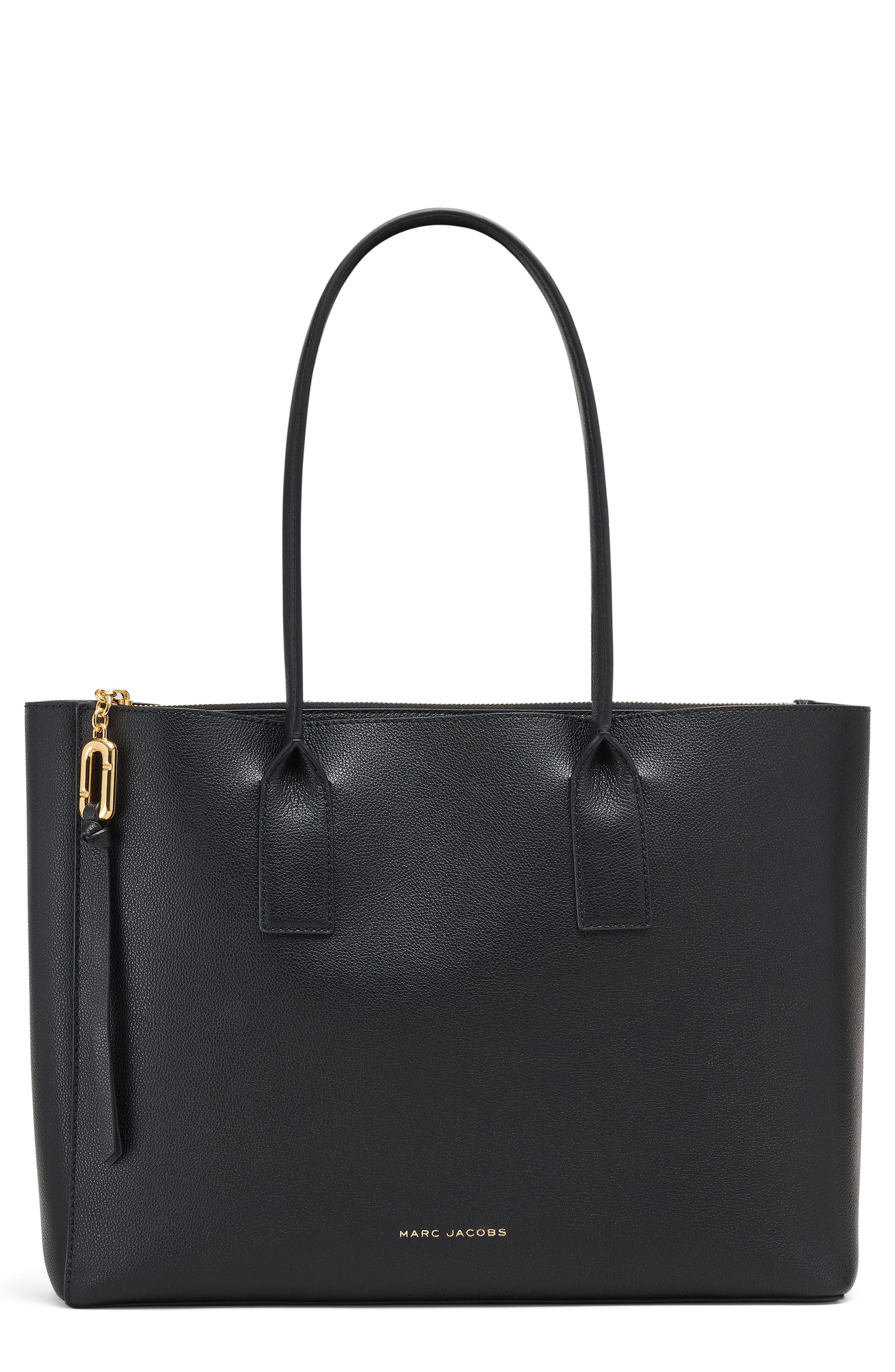 Marc Jacobs The Work Tote, Main, color, Black