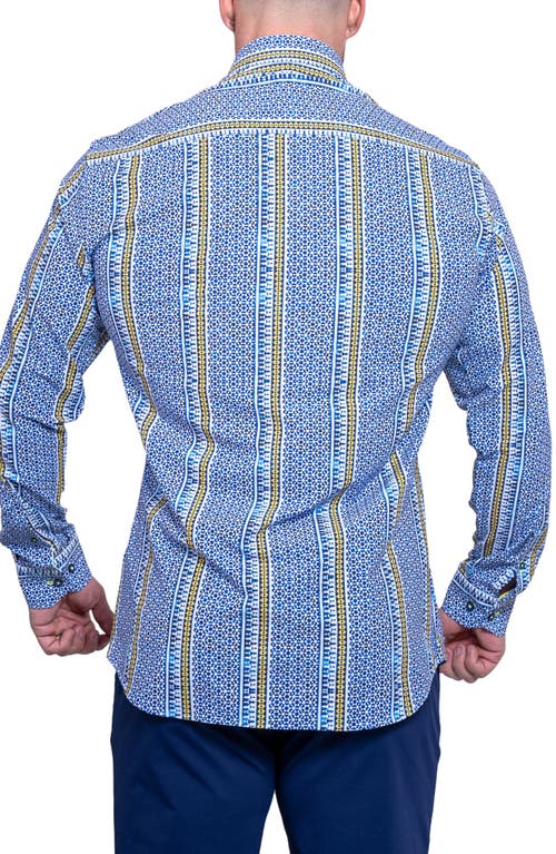Maceoo Fibonacci Resistance Contemporary Fit Button-up Shirt