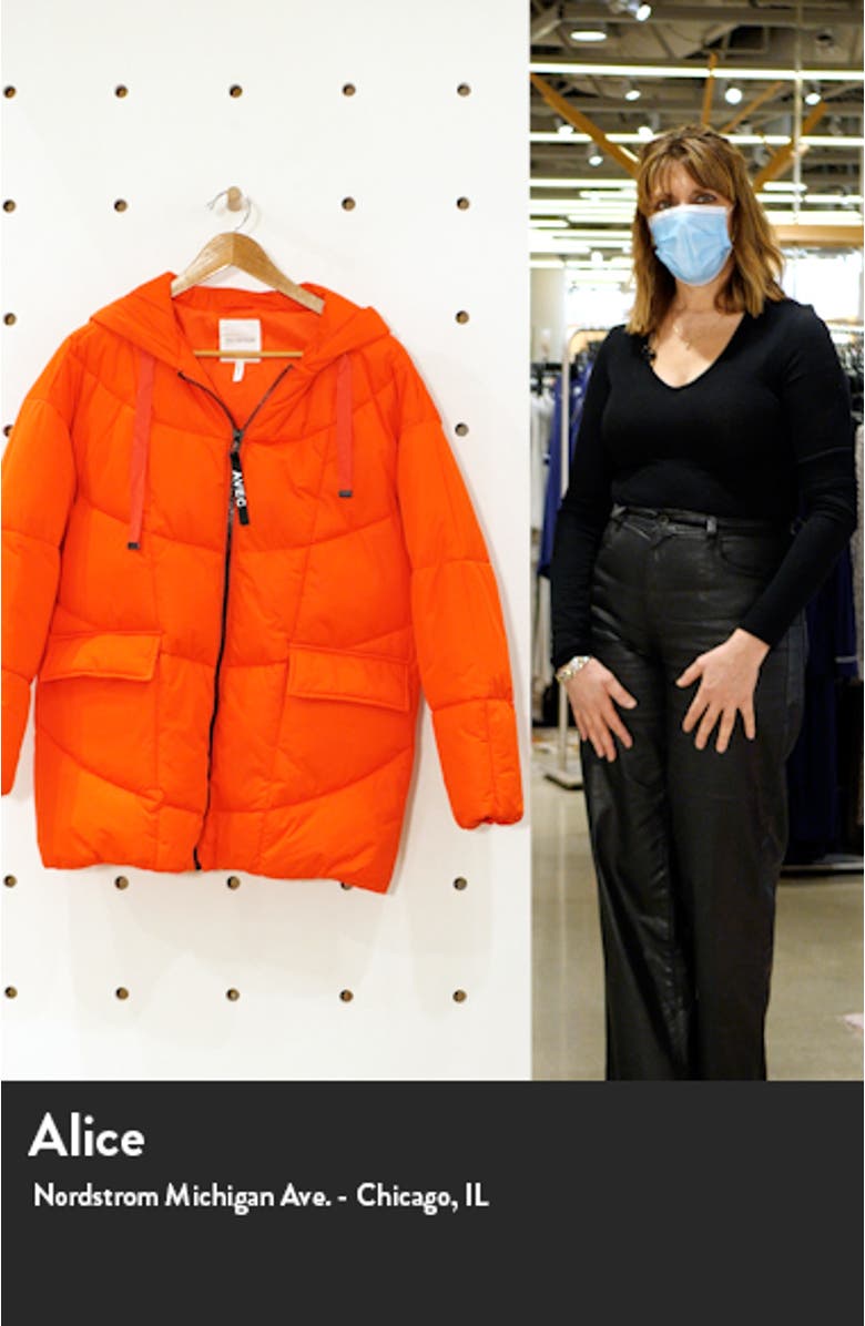 Water Resistant Hooded Cozy Duvet Puffer Jacket, sales video thumbnail