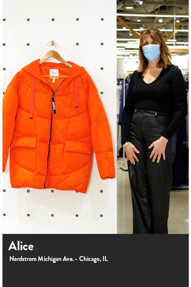 Water Resistant Hooded Cozy Duvet Puffer Jacket video