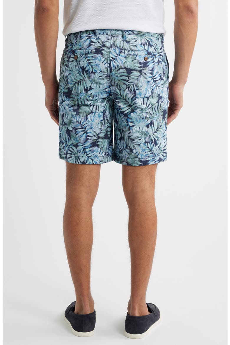 Boracay Fiesta Fronds Shorts, Alternate, color, MARITIME