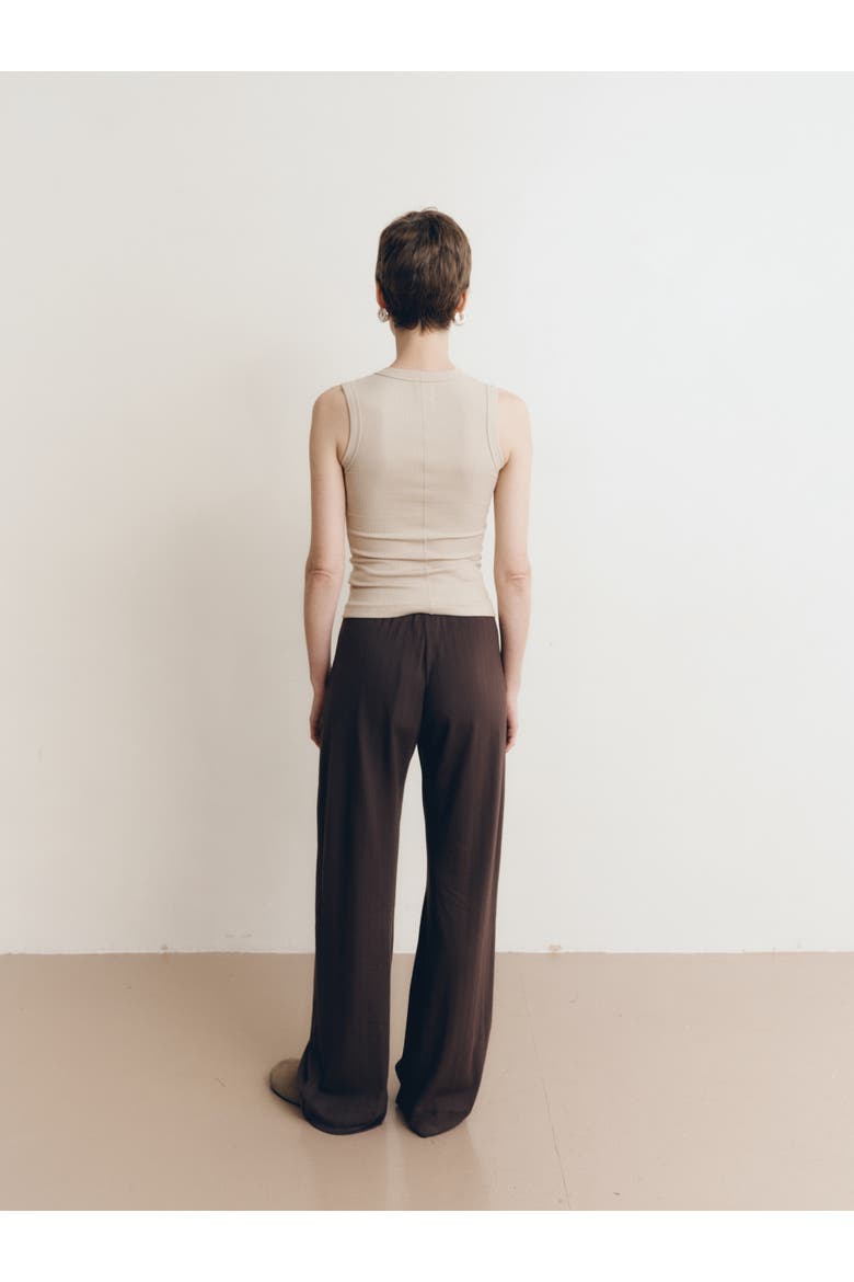 Pointelle Lounge Pant, Alternate, color, ESPRESSO