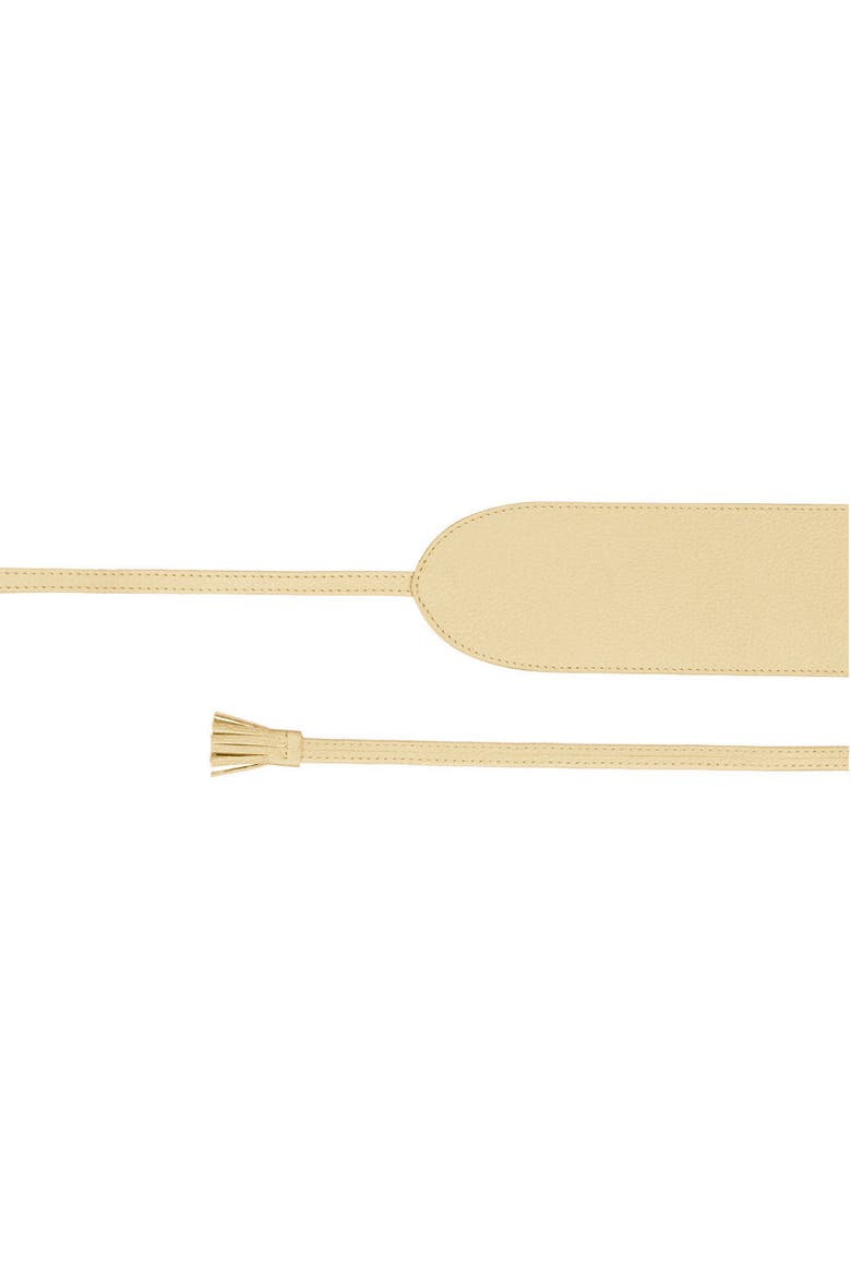 L'Ingenieuse Wrap Leather Belt, Alternate, color, Sand
