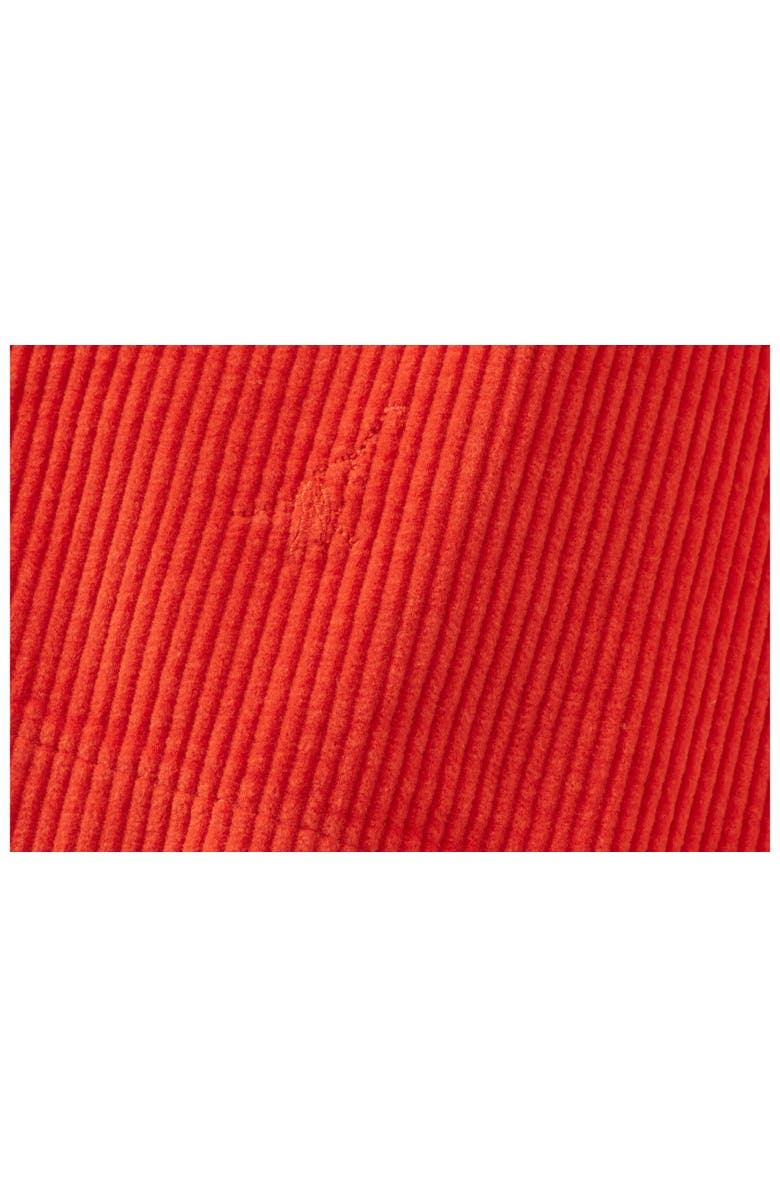 Vild House of Little Organic Cotton Corduroy Dress, Alternate, color, Dark Coral