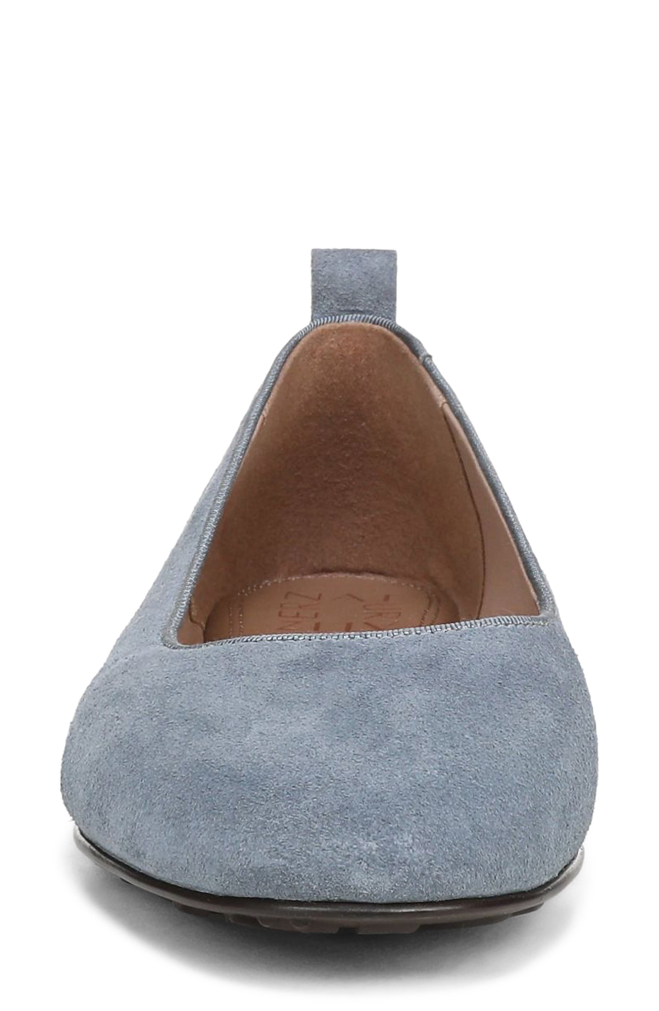 Ava Ballet Flat, Alternate, color, BLUE ASH SUEDE