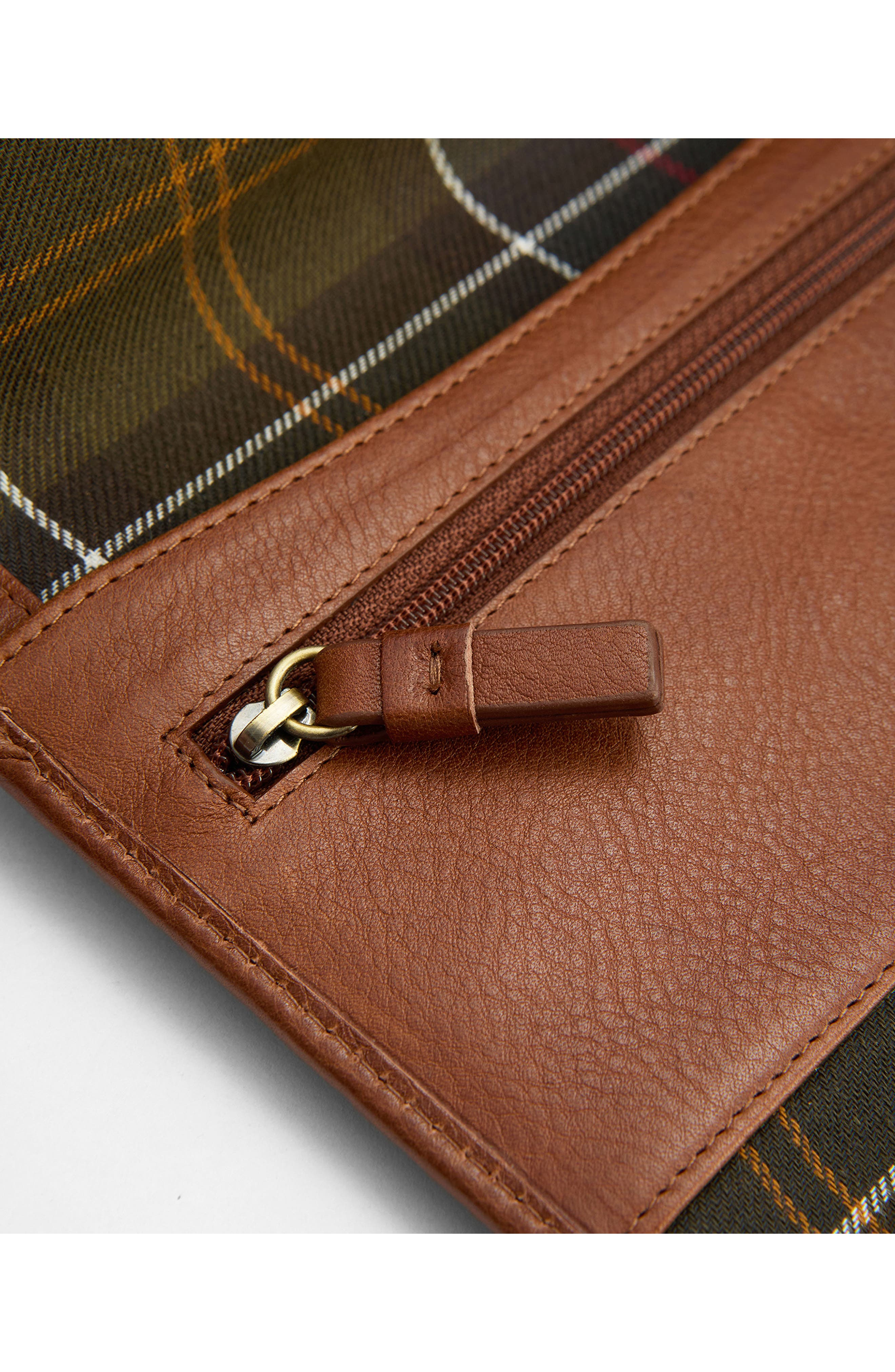 Barbour Isla Leather Crossbody Bag, Alternate, color, Brown