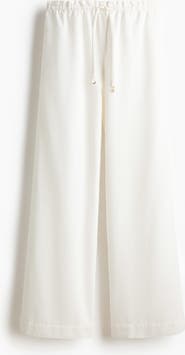 H&M Tie-belt Paper Bag Trousers