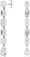 Everlee Multi-Shape Lab Diamond Drop in 14K Gold
