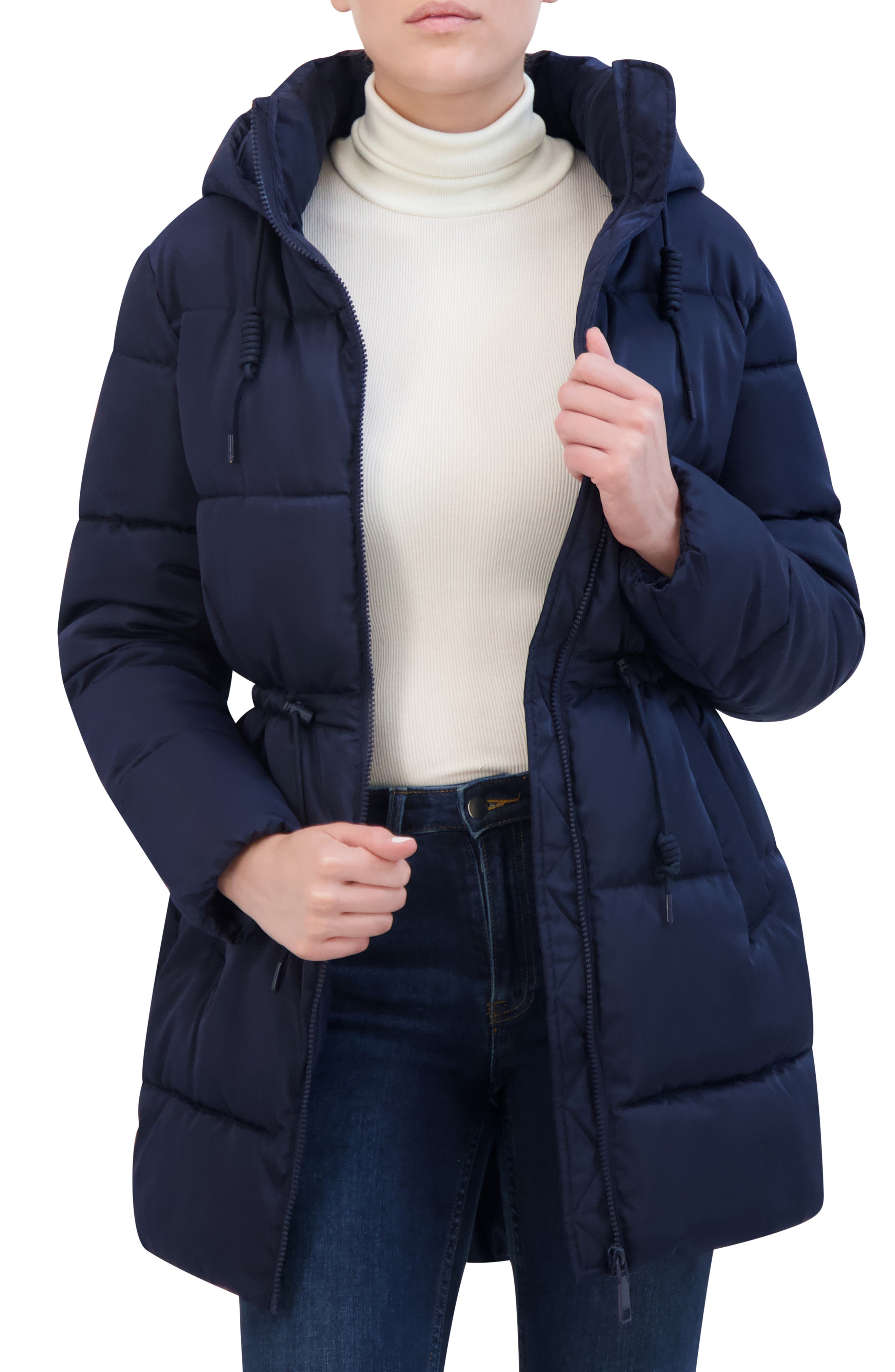 Rebecca Minkoff Water Repellent Quilted Coat