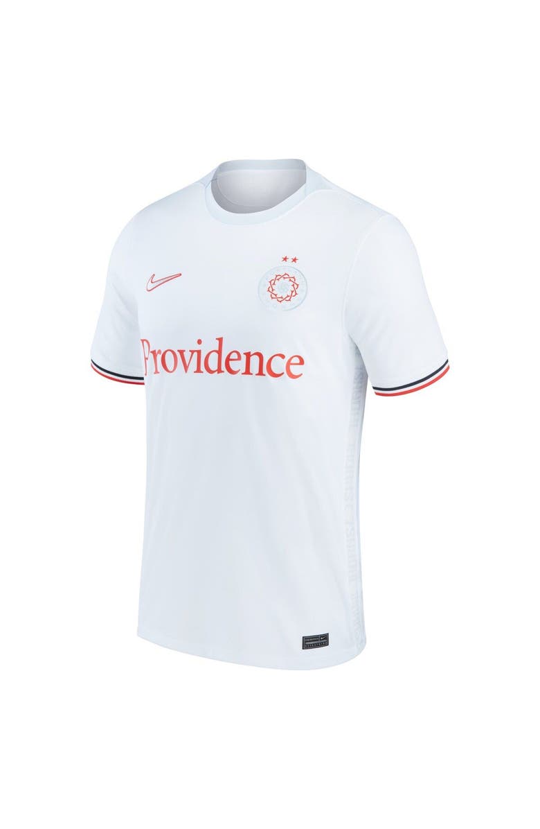 Nike Men's Nike White Portland Thorns FC 2021/22 Away Replica Jersey, Alternate, color, White