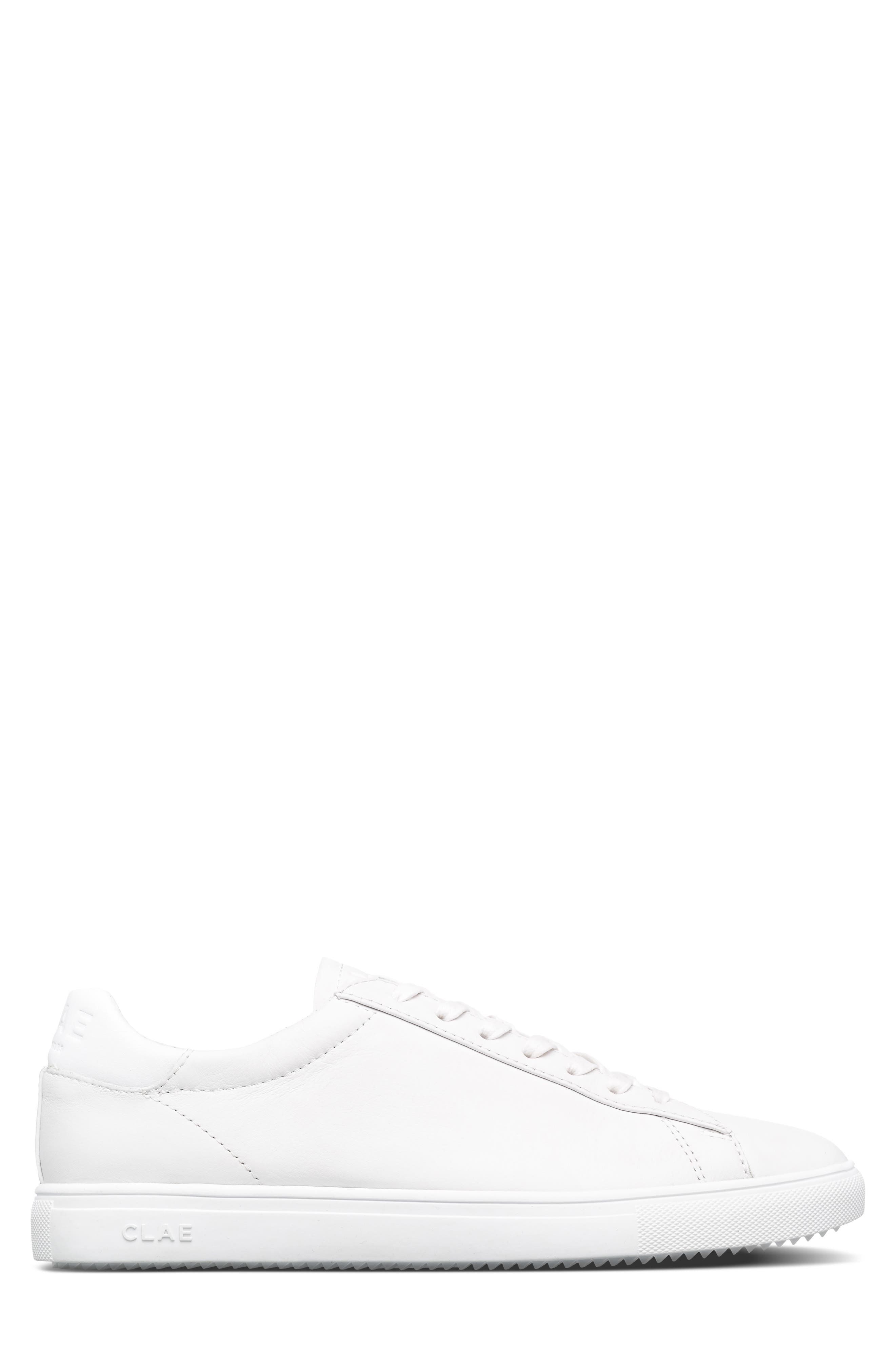Bradley Sneaker, Alternate, color, TRIPLE WHITE LEATHER