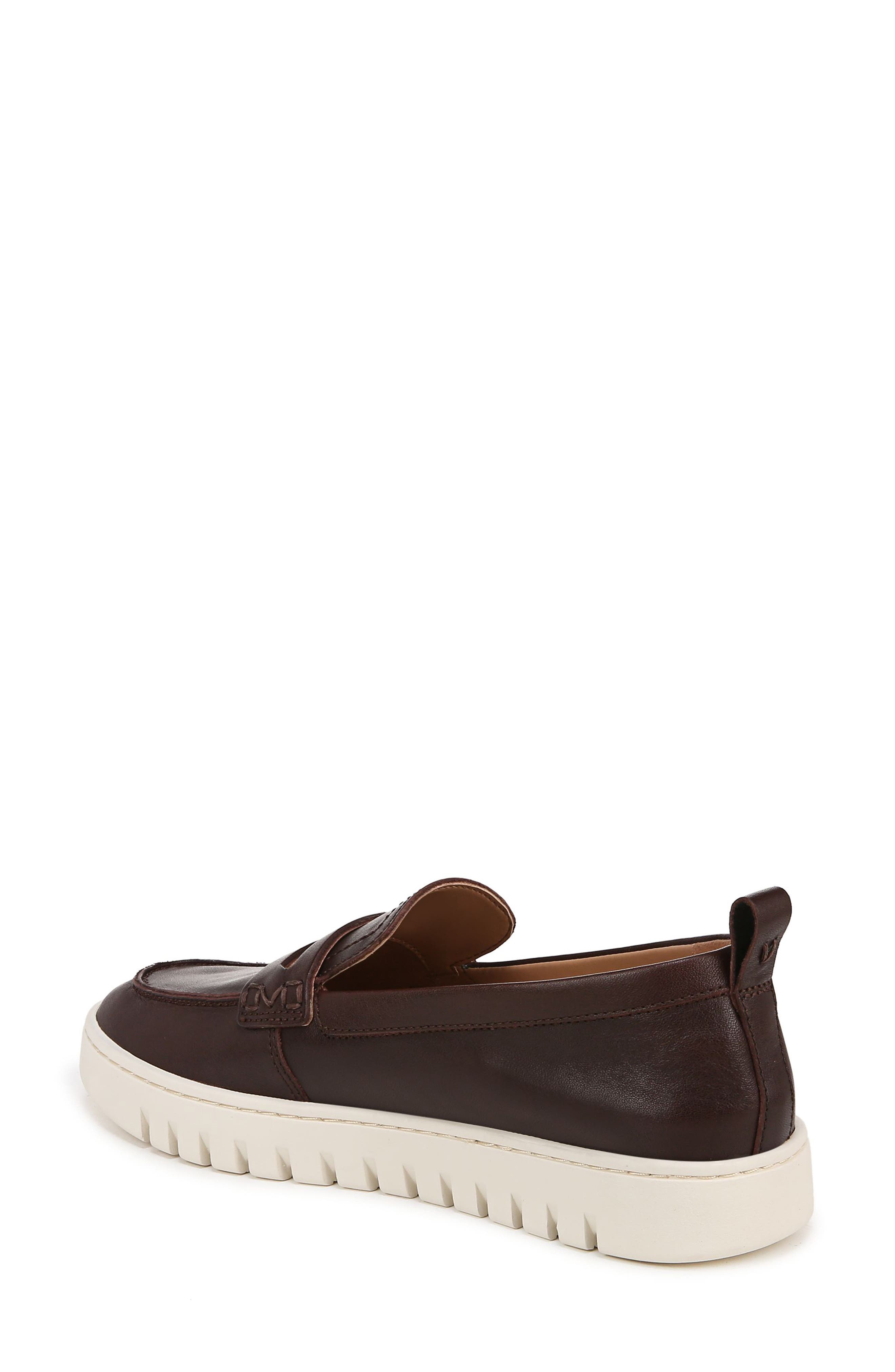 Vionic Uptown Hybrid Penny Loafer, Alternate, color, Dark Brown Leather