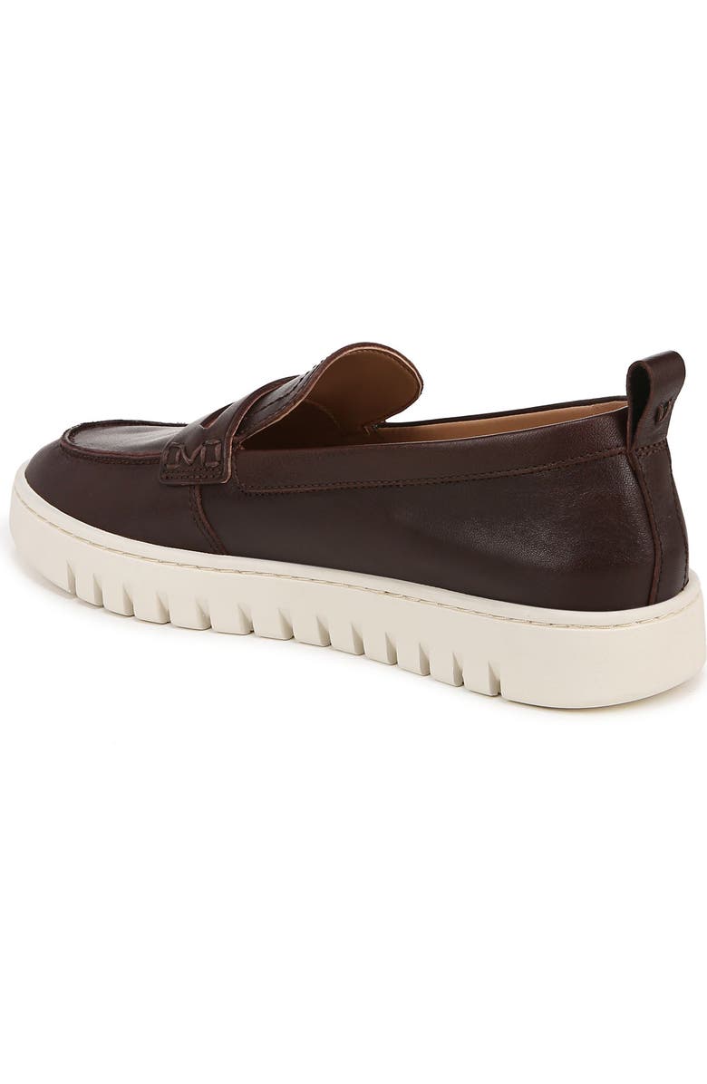 Vionic Uptown Hybrid Penny Loafer, Alternate, color, Dark Brown Leather