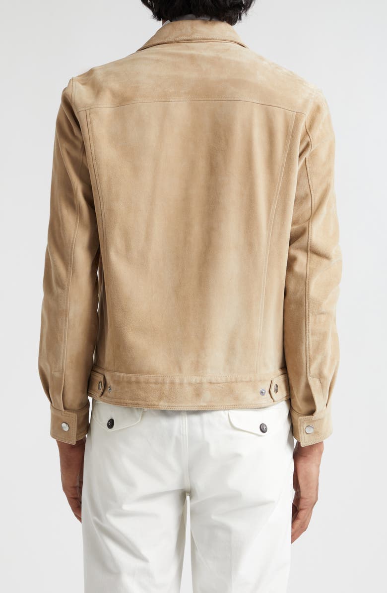 Eleventy Suede Trucker Jacket, Alternate, color,
