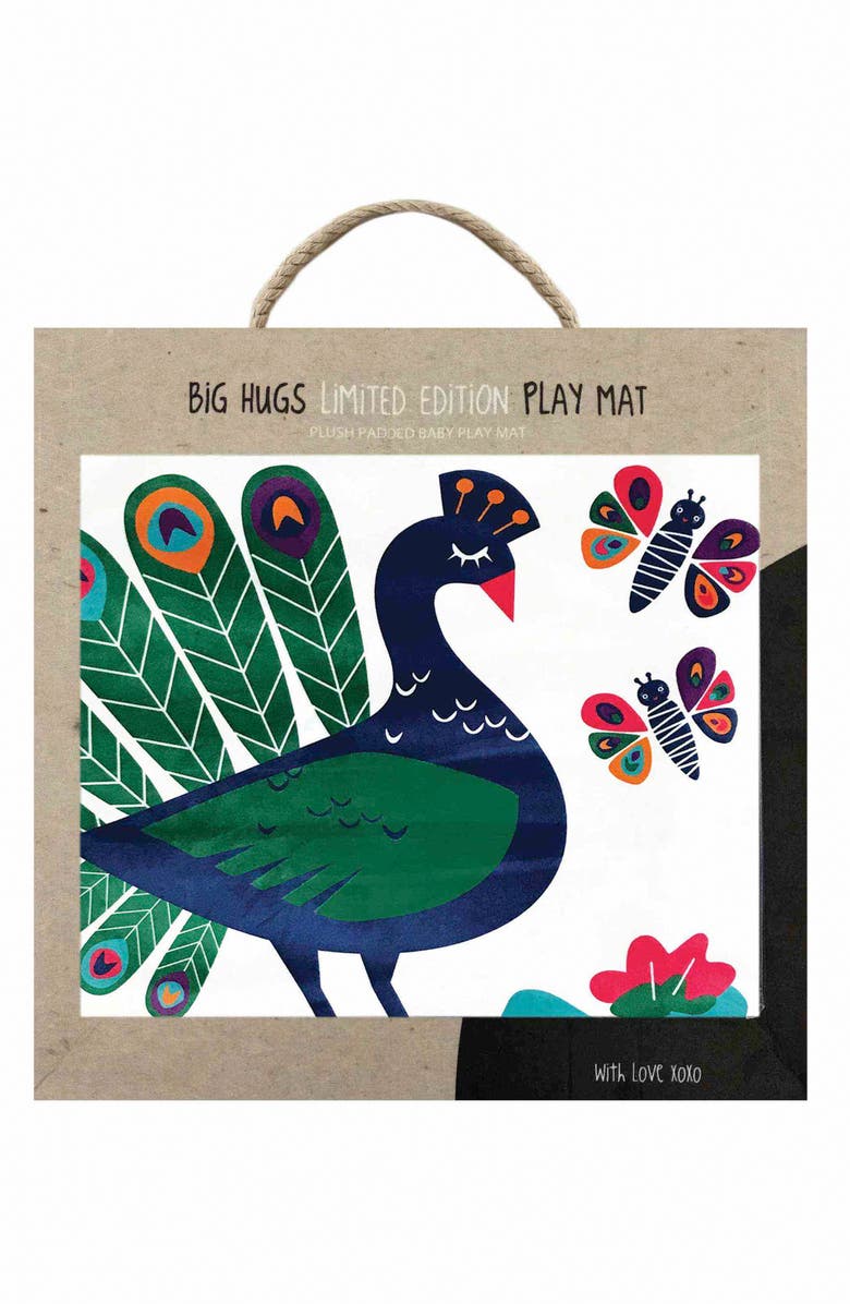 O.B. Designs Peacock Paradise Play Mat, Alternate, color, 
