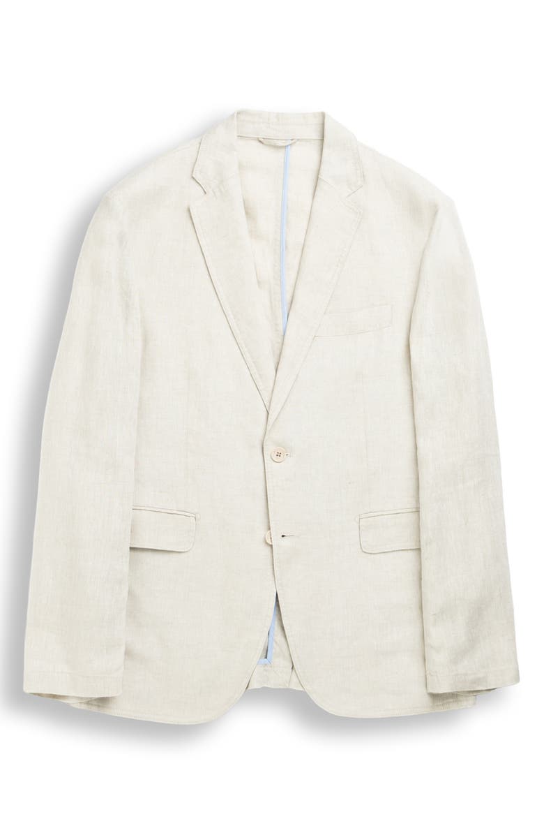 Rodd & Gunn Resort Linen Jacket, Alternate, color, Oatmeal