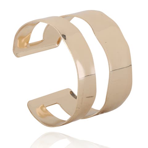 Double Band Cuff Bracelet