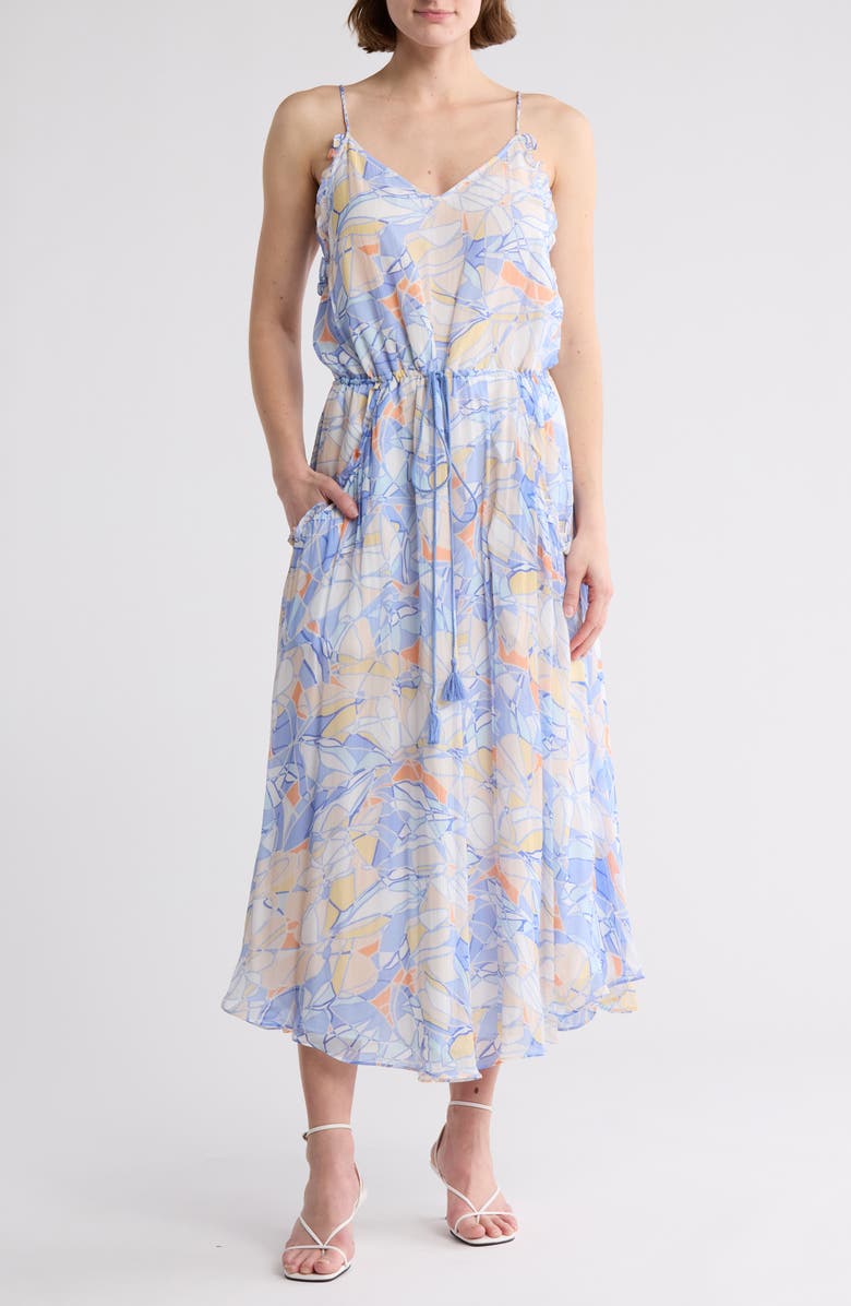 Joie Hollie Ruffle Chiffon Maxi Dress | Nordstromrack