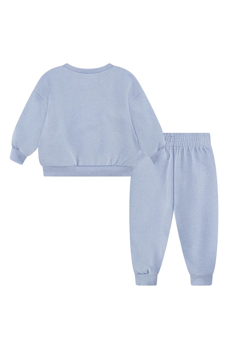 Nike Essential Fleece Crewneck Sweatshirt & Joggers Set, Alternate, color, Cobalt Bliss Heather